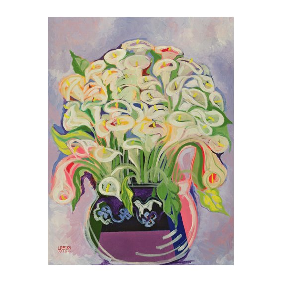 Cuadro -Lilies, 1989-