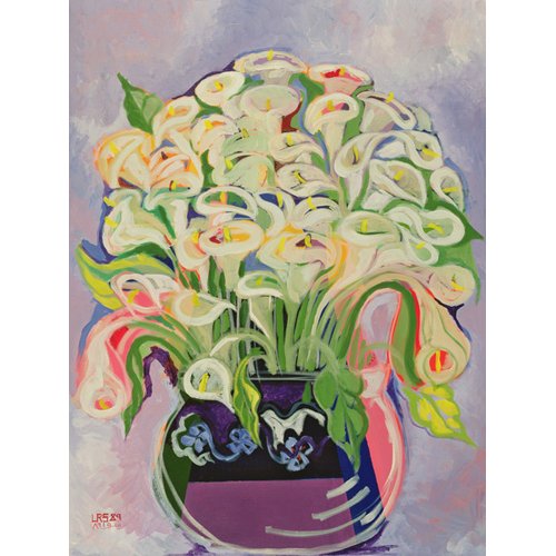 Cuadro -Lilies, 1989-