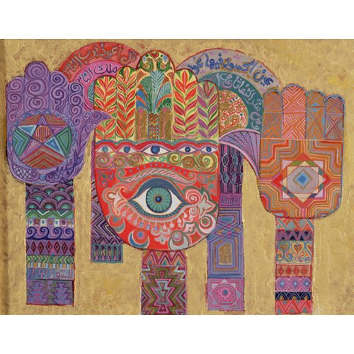 Cuadro -Protective Amulets, 1992-, Laila Shawa