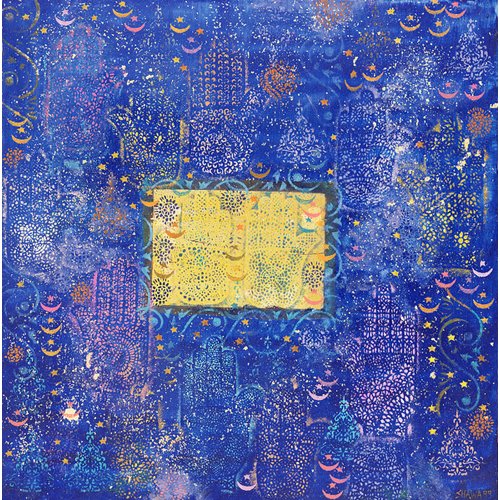 Cuadro -Night of Destiny, 1990-, Laila Shawa