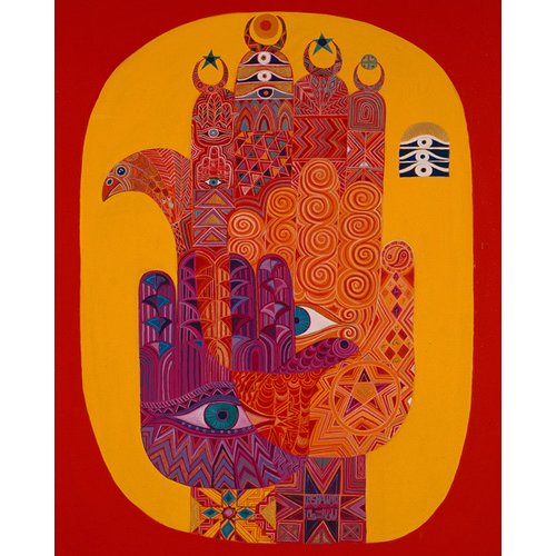 Cuadro -Amulets, 1992-, Laila Shawa