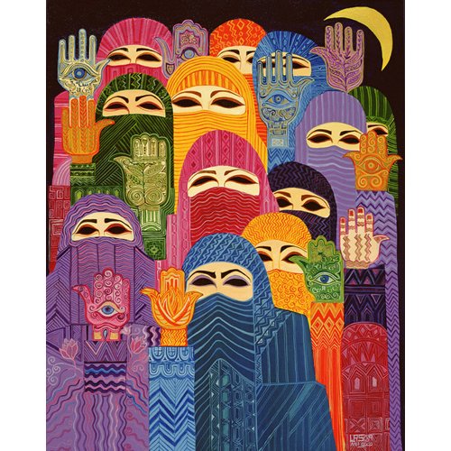 Cuadro -The Hands of Fatima, 1989-, Laila Shawa