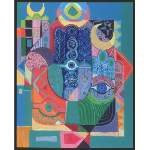 Cuadro -Hands as Amulets I, 1992-, Laila Shawa