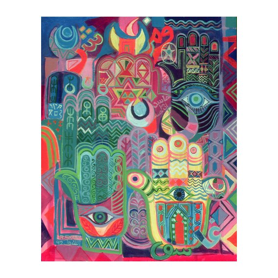 Cuadro -Hands as Amulets II, 1992-