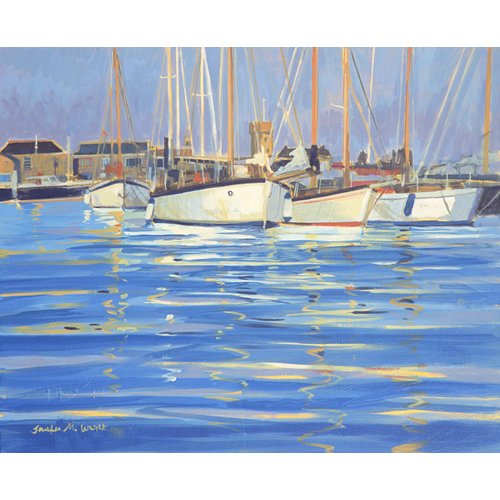 Cuadro - Isle of Wight Old Gaffers, 2000  -, Jennifer Wright