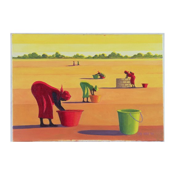 Cuadro - Beyond the Pale, 1998 (oil on canvas) -