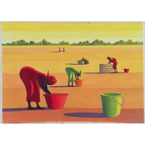 Cuadro - Beyond the Pale, 1998 (oil on canvas) -, Tilly Willis