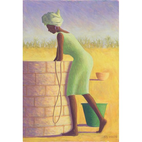 Cuadro - Water from the Well, 1999 (oil on canvas)-, Tilly Willis