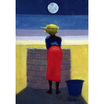 Cuadro - Moonlit Evening, 2001 (oil on canvas)-