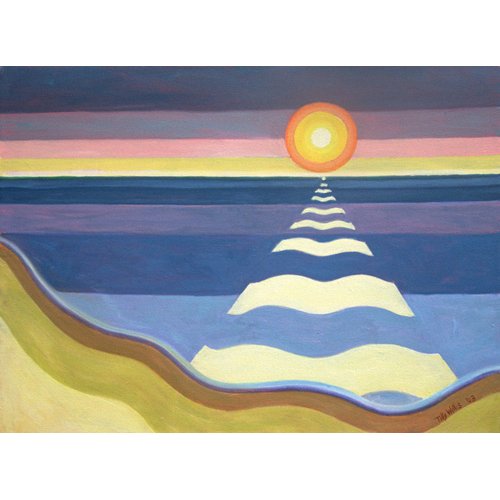 Cuadro - Evening Sun, 2003 (oil on canvas) -, Tilly Willis