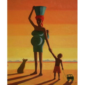 Cuadro - Matriarch, 2004 (oil on canvas) -
