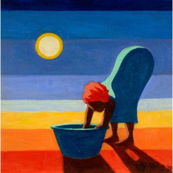 Cuadro - Bending Woman, 2005 (oil on canvas) -