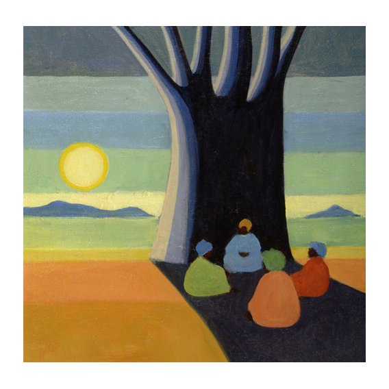 Cuadro - The Meeting, 2005 (oil on canvas) -