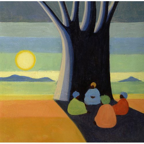 Cuadro - The Meeting, 2005 (oil on canvas) -