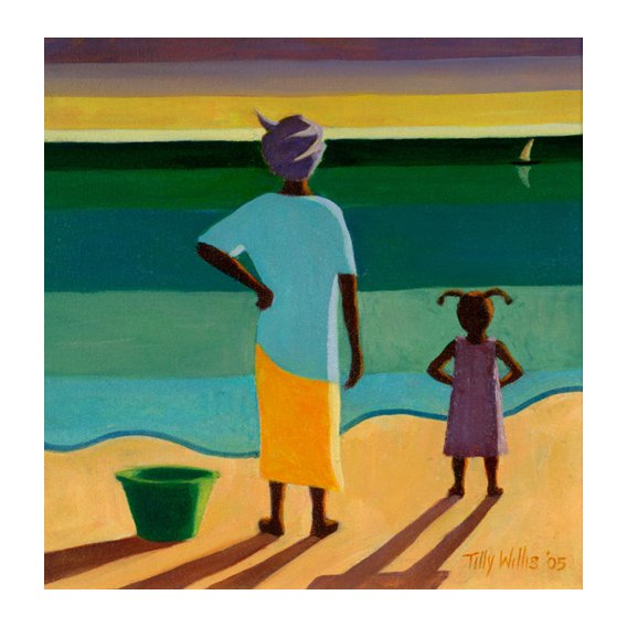 Cuadro - Waiting, 2005 (oil on canvas) -