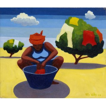 Cuadro - A Drying Day, 2007 (oil on canvas) -
