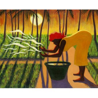 Cuadro - The Spirit Garden, 2007 (oil on canvas) -
