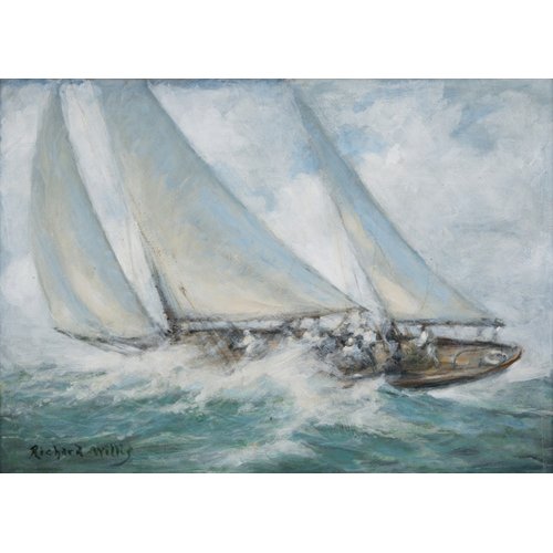 Cuadro - Classic Yacht - Twixt Wind and Water -, RIchard Willis