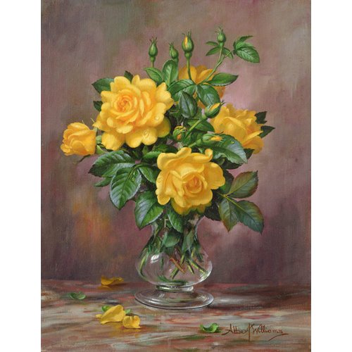 Cuadro - AB.303 Radiant Yellow Roses -