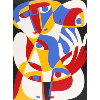 Cuadro -Act of Toleration, 1989 (acrylic on board) -