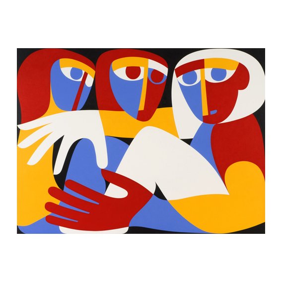 Cuadro - Till Light Arise, 1988 (acrylic on board)  -