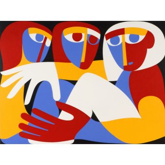 Cuadro - Till Light Arise, 1988 (acrylic on board)  -