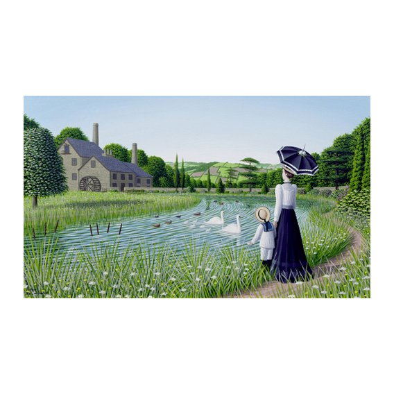 Cuadro - By the Old Mill, 1996 -