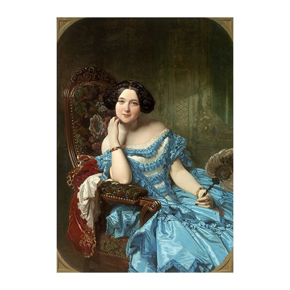 Cuadro -Amalia de Llano y Dotres, condesa de Vilches-