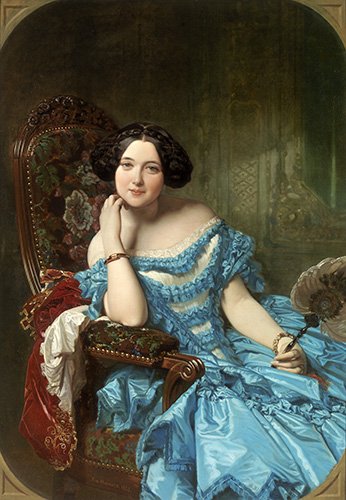 Cuadro -Amalia de Llano y Dotres, condesa de Vilches-