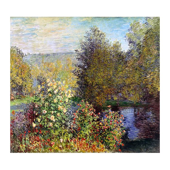 Cuadro -Un coin de jardin à Montgeron-