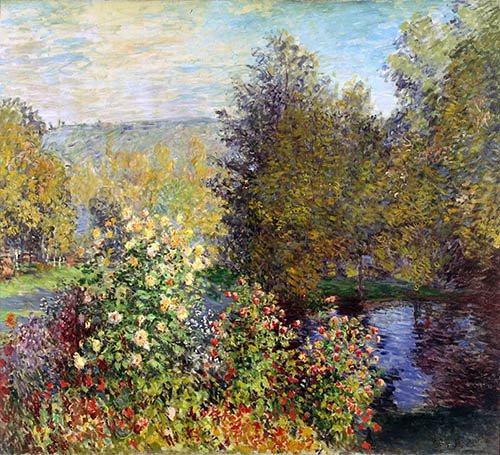 Cuadro -Un coin de jardin à Montgeron-