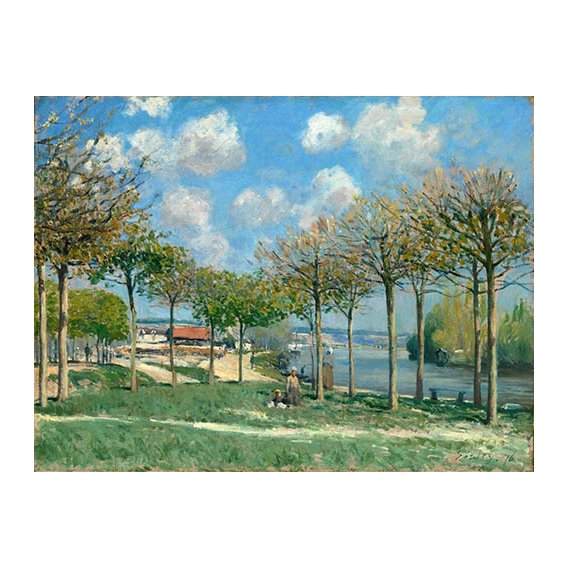Cuadro -La Seine à Bougival-