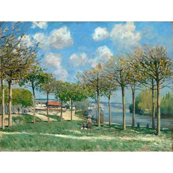 Cuadro -La Seine à Bougival-