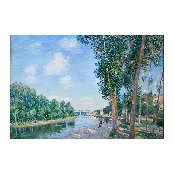 Cuadro -Saint-Mammès, Soleil de Juin-