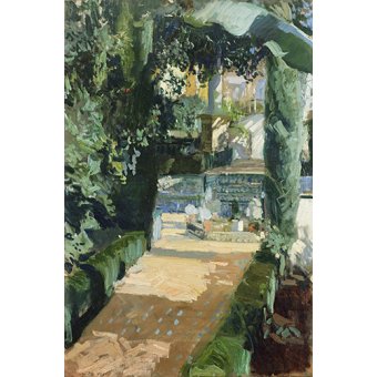 Cuadro - Corte de los Bailes, Alcázar, 1910-