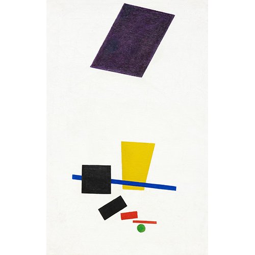 Cuadro -Painterly Realism of a Football Player-, Kazimir S. Malevich