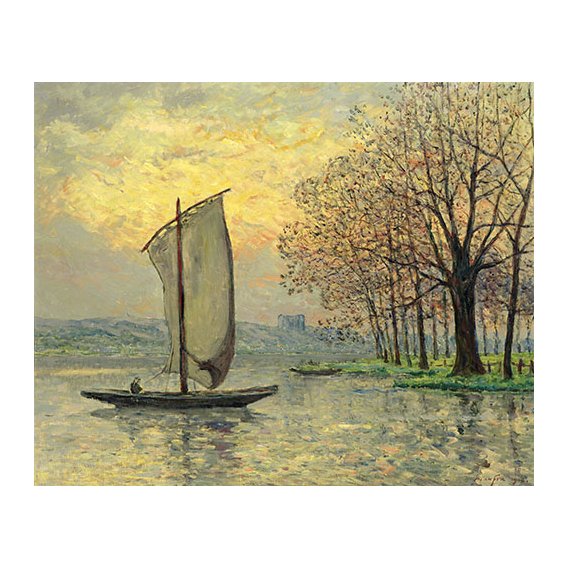 Cuadro - Les bords de la Loire -