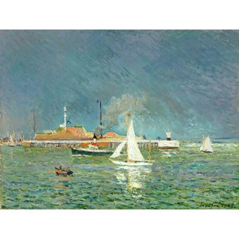 Cuadro - Lorage entree des bateaux -