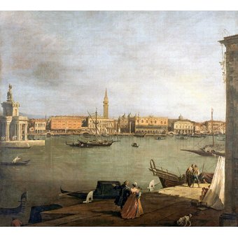 Cuadro -Dársena de San Marcos desde la Giudeca-