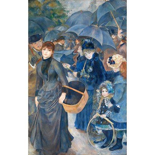 Cuadro -Los paraguas, (1881-86)-, Pierre Auguste Renoir