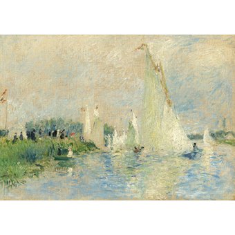 Cuadro -Regata en Argenteuil, 1874-