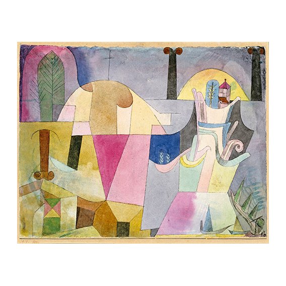 Cuadro - Black Columns in a Landscape, 1919 -