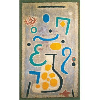 Cuadro Dormitorio - Die Vase -, Paul Klee