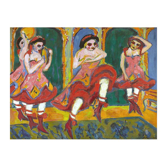 Cuadro -Bailarines de Czardas-