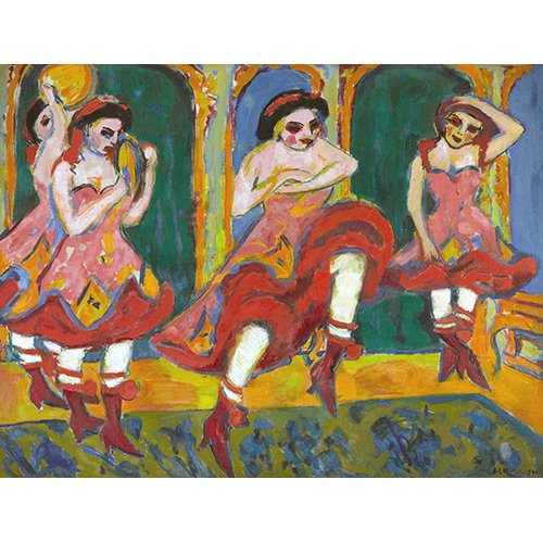 Cuadro -Bailarines de Czardas-