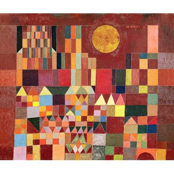 Cuadro - Schloss und Sonne, 1928 -