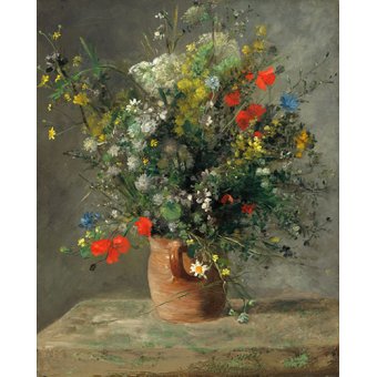 Cuadro - Fleurs dans un vase, 1866 -