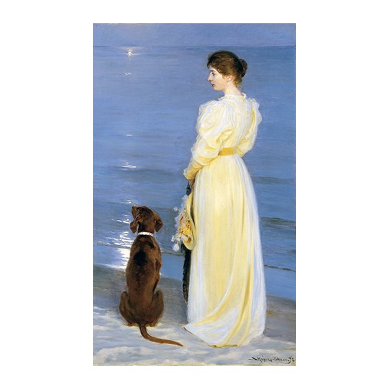 Cuadro - Summer_evening_at_Skagen -