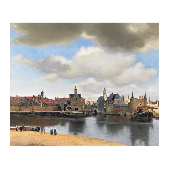 Cuadro -Vista de Delft-