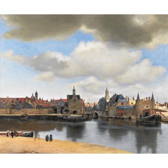 Cuadro -Vista de Delft-, Johannes Vermeer